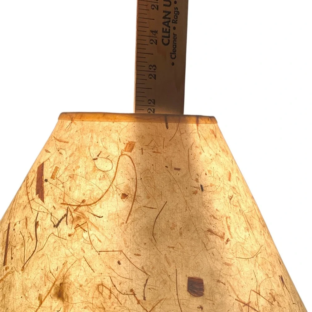 VTG Mid Century Bamboo Table Lamp Tarogo Japan Hollywood Regency Boho Coastal 16